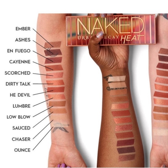 NIB Urban Decay Naked Heat Eyeshadow Palette - Picture 3 of 3